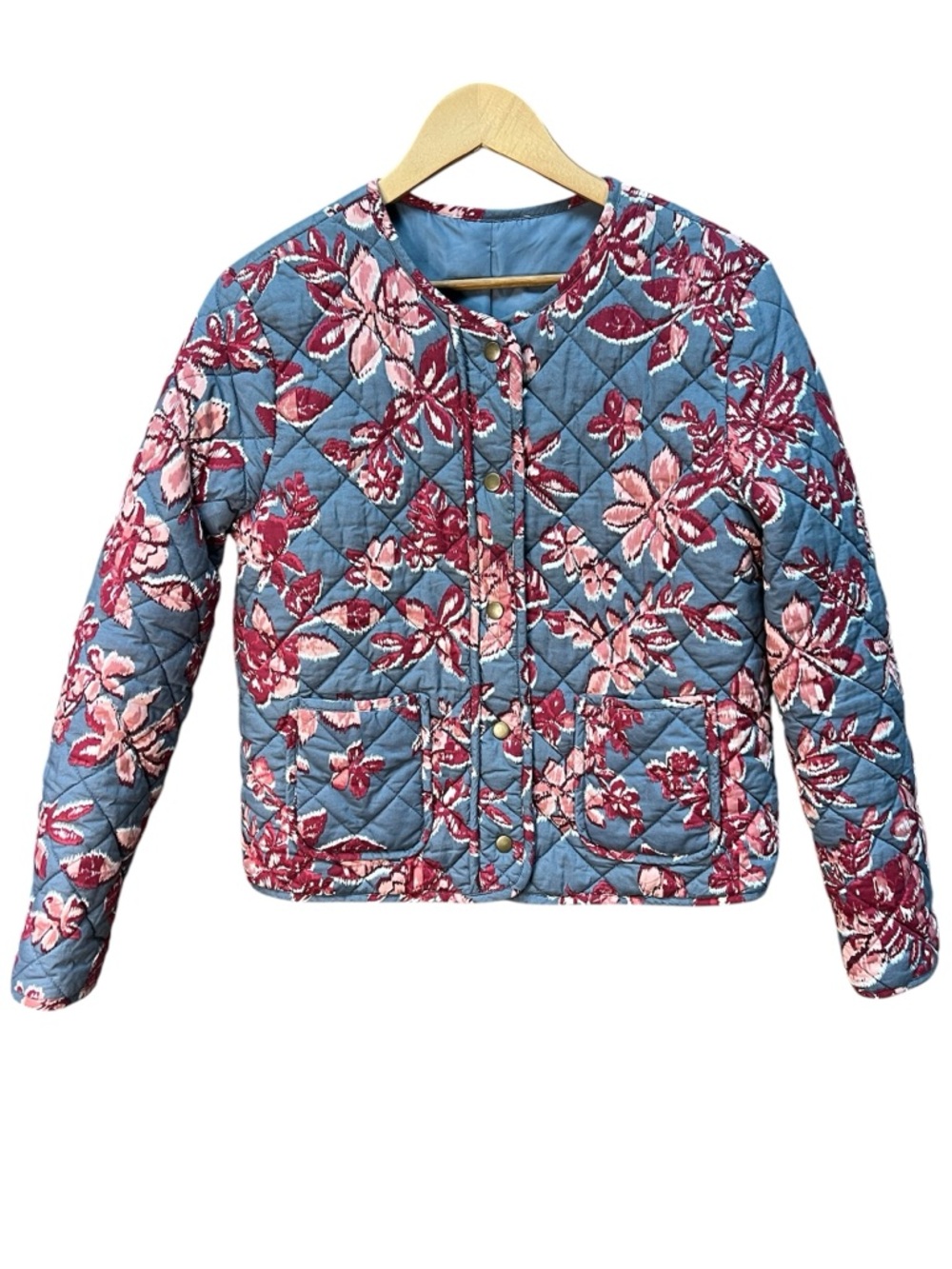 Rachel Zoe Quilted Floral Jacket